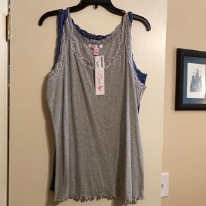 - Zena - - gray tank top NWT